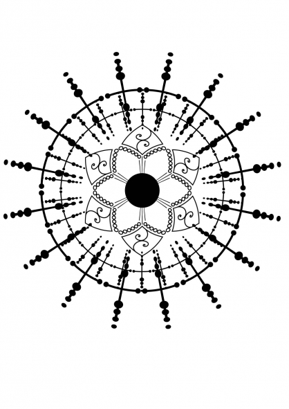 Malvorlage: Blumen-Mandalas (Mandalas) #117096 - Kostenlose Malvorlagen zum Ausdrucken