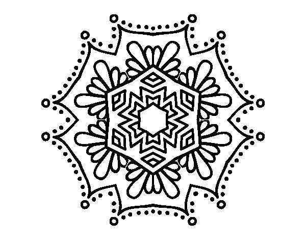 Malvorlage: Blumen-Mandalas (Mandalas) #117161 - Kostenlose Malvorlagen zum Ausdrucken