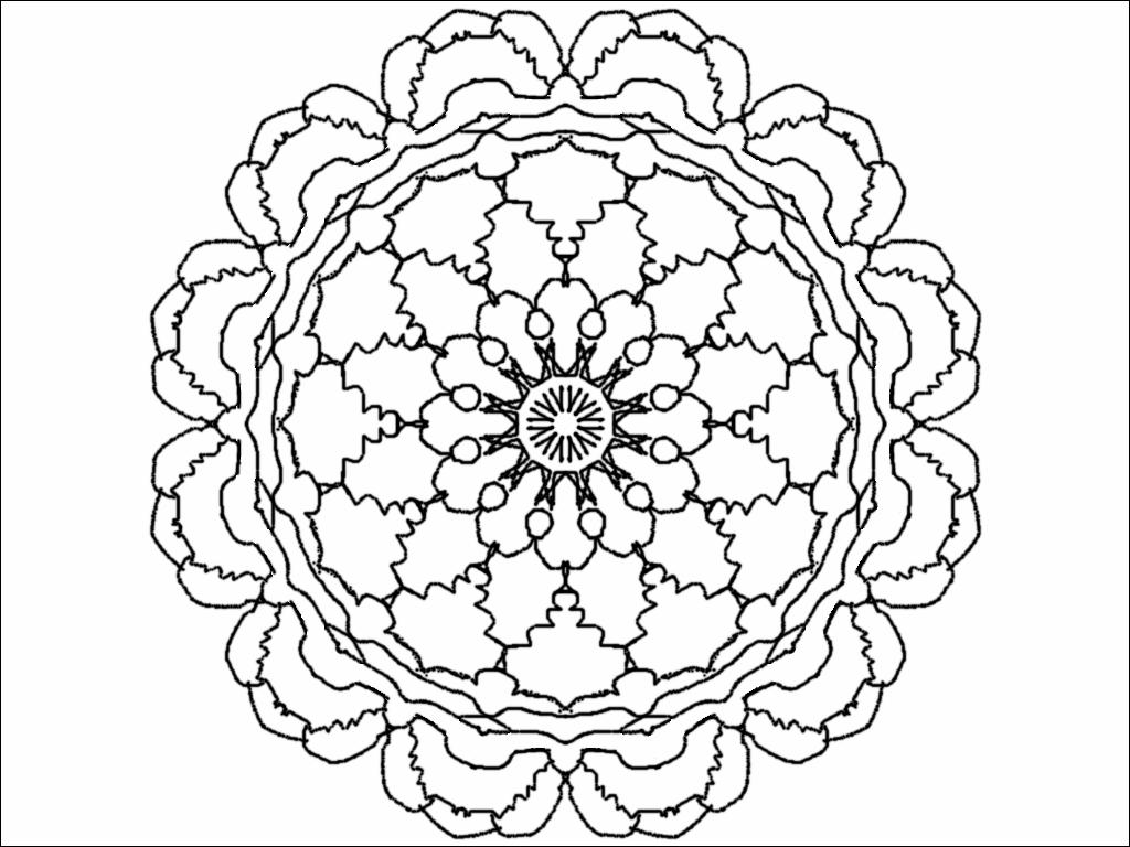 Malvorlage: Blumen-Mandalas (Mandalas) #117261 - Kostenlose Malvorlagen zum Ausdrucken