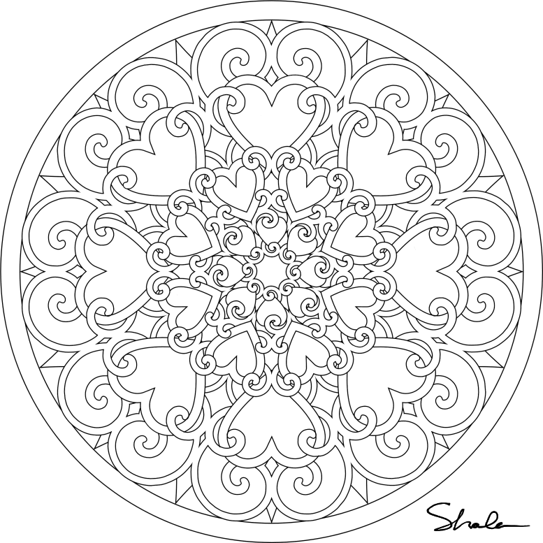 Malvorlage: Mandalas für Kinder (Mandalas) #124117 - Kostenlose Malvorlagen zum Ausdrucken