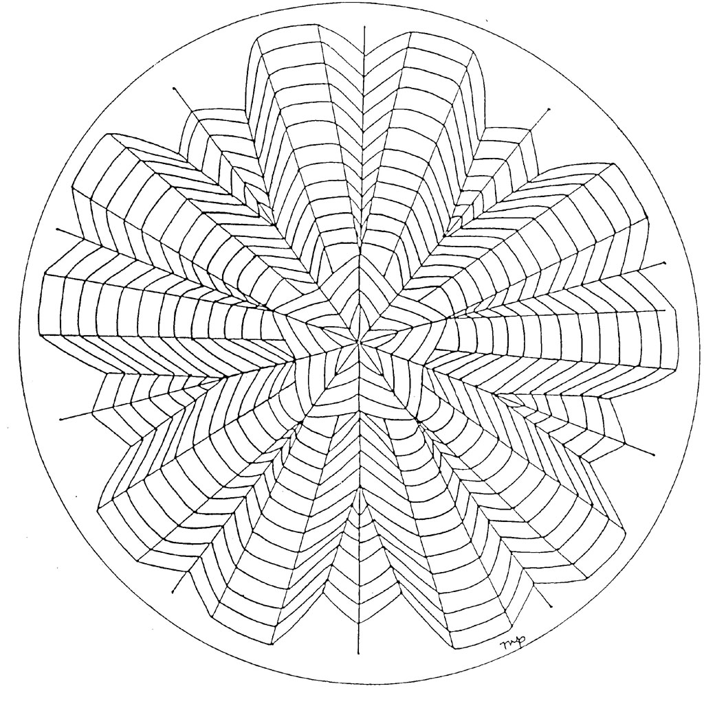 Malvorlage: Mandalas für Kinder (Mandalas) #124217 - Kostenlose Malvorlagen zum Ausdrucken