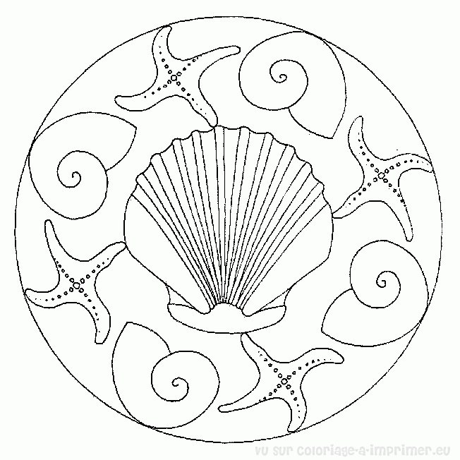 Malvorlage: Mandalas für Kinder (Mandalas) #124234 - Kostenlose Malvorlagen zum Ausdrucken