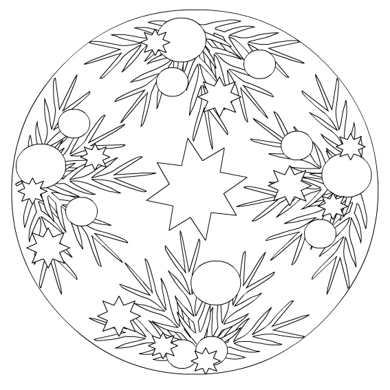 Malvorlage: Mandalas für Kinder (Mandalas) #124317 - Kostenlose Malvorlagen zum Ausdrucken