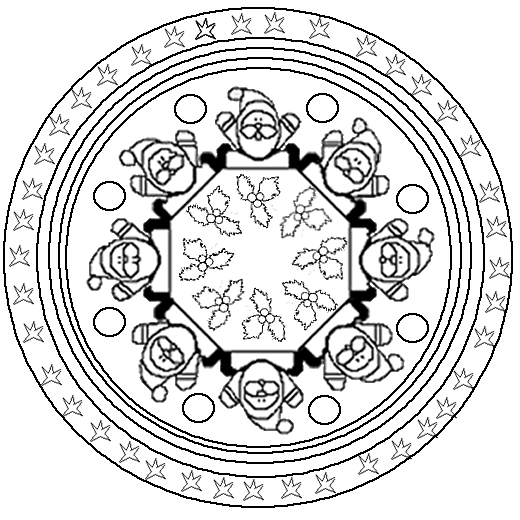 Malvorlage: Mandalas für Kinder (Mandalas) #124337 - Kostenlose Malvorlagen zum Ausdrucken