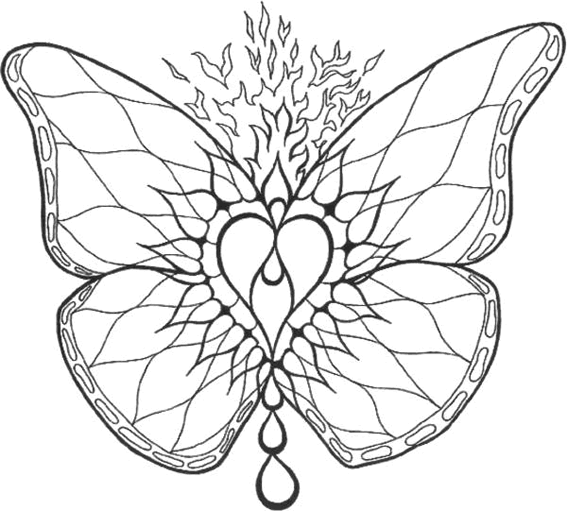 Malvorlage: Schmetterlings-Mandalas (Mandalas) #117382 - Kostenlose Malvorlagen zum Ausdrucken