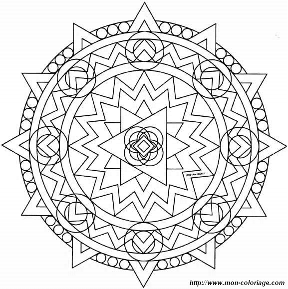 Malvorlage: Stern Mandalas (Mandalas) #117992 - Kostenlose Malvorlagen zum Ausdrucken