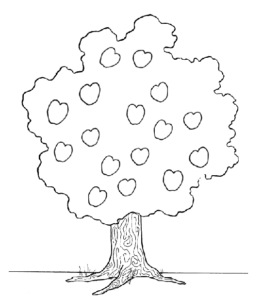Malvorlage: Apfelbaum (Natur) #163739 - Kostenlose Malvorlagen zum Ausdrucken
