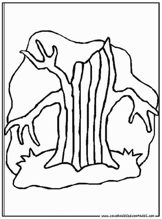 Malvorlage: BAUM (Natur) #154778 - Kostenlose Malvorlagen zum Ausdrucken