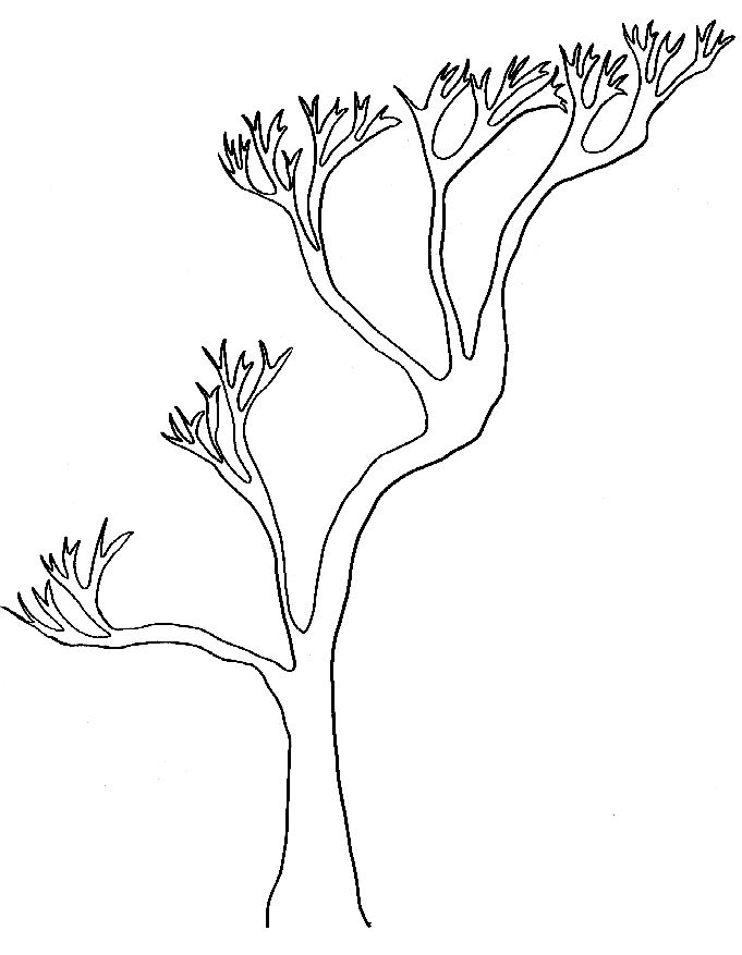 Malvorlage: BAUM (Natur) #154925 - Kostenlose Malvorlagen zum Ausdrucken