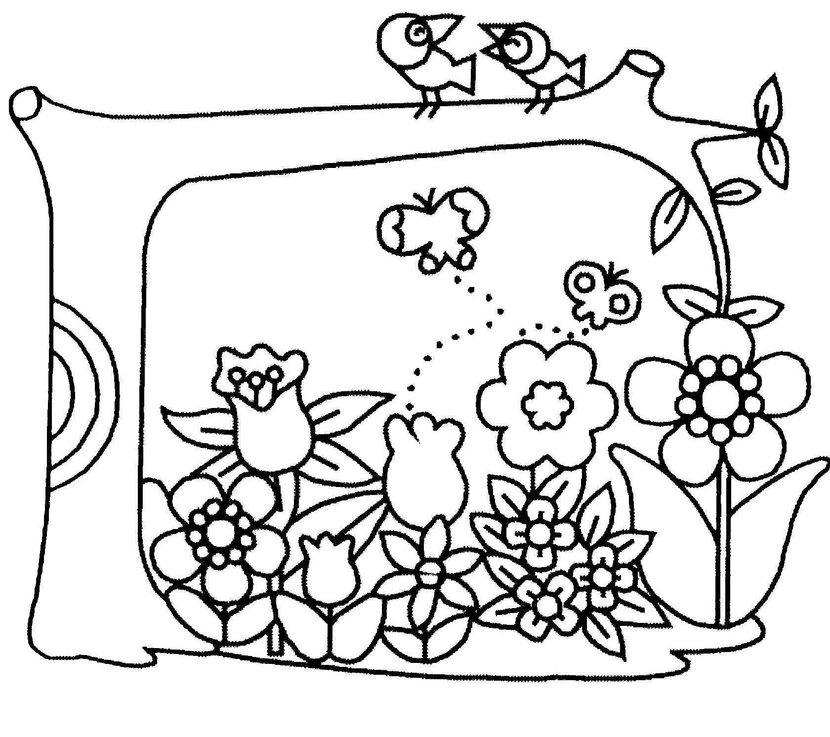 Malvorlage: Blumen (Natur) #155013 - Kostenlose Malvorlagen zum Ausdrucken