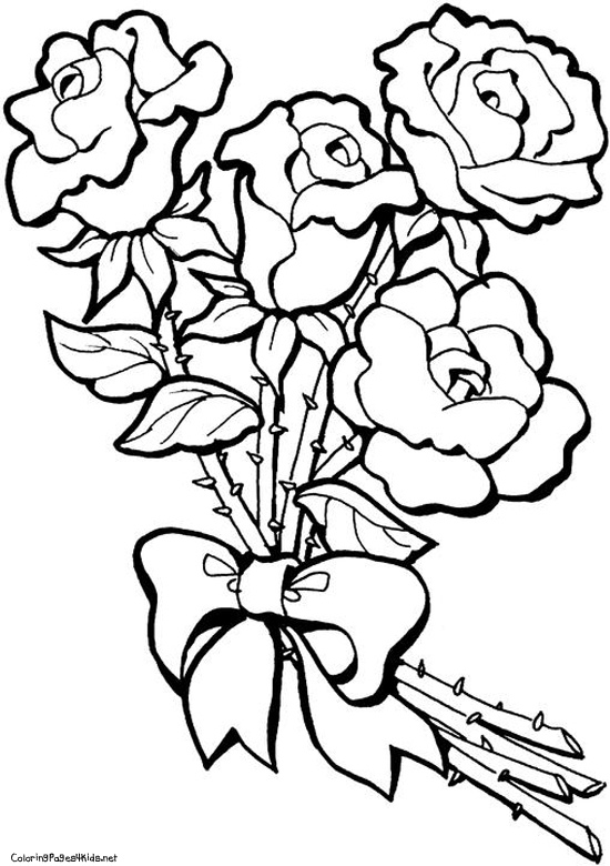 Malvorlage: Blumen (Natur) #155230 - Kostenlose Malvorlagen zum Ausdrucken