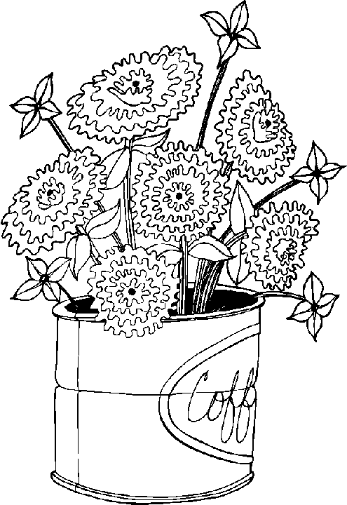 Malvorlage: Frühling (Natur) #164931 - Kostenlose Malvorlagen zum Ausdrucken