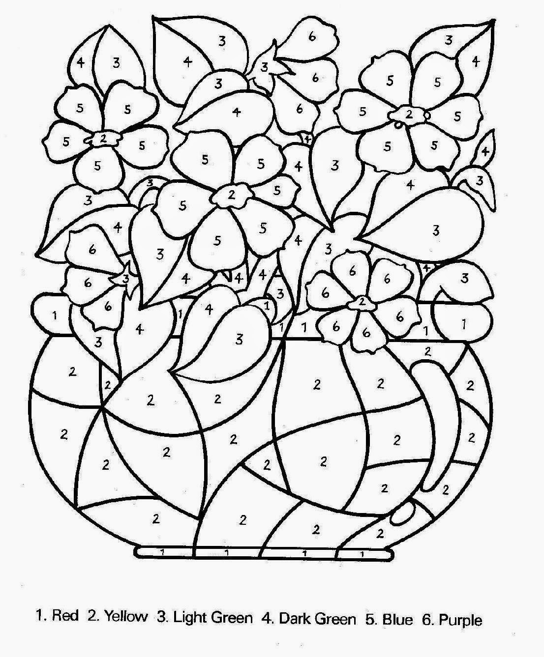 Malvorlage: Frühling (Natur) #165020 - Kostenlose Malvorlagen zum Ausdrucken