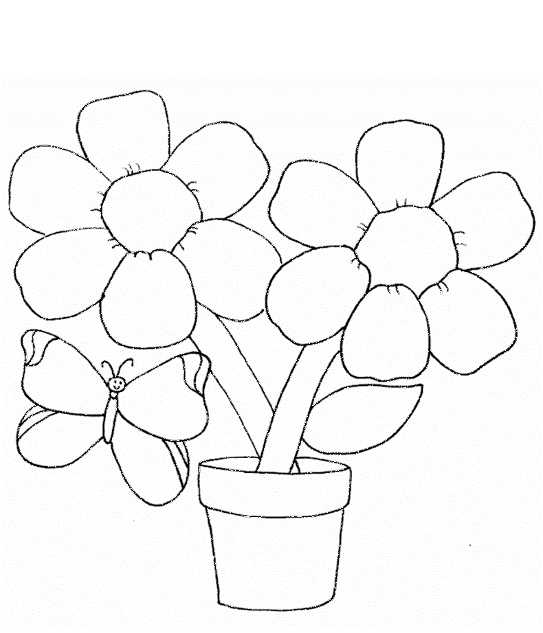 Malvorlage: Frühling (Natur) #165099 - Kostenlose Malvorlagen zum Ausdrucken