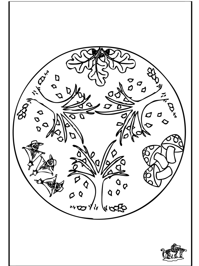 Malvorlage: Herbstsaison (Natur) #164189 - Kostenlose Malvorlagen zum Ausdrucken