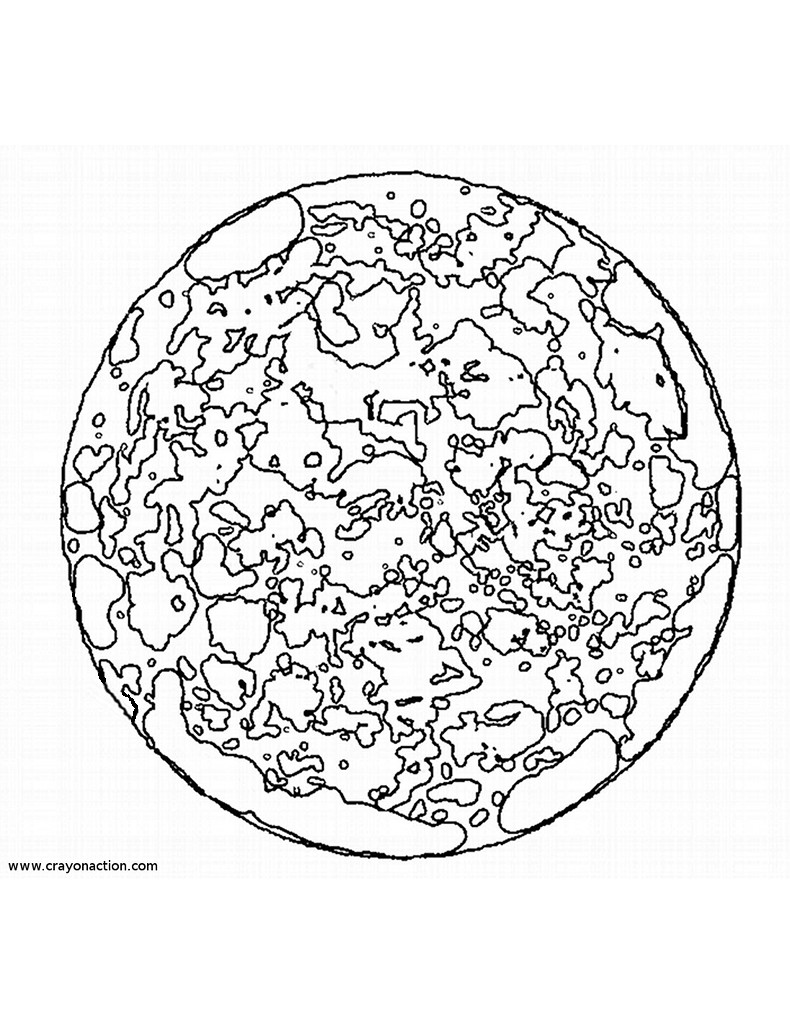 Malvorlage: Planet (Natur) #157635 - Kostenlose Malvorlagen zum Ausdrucken