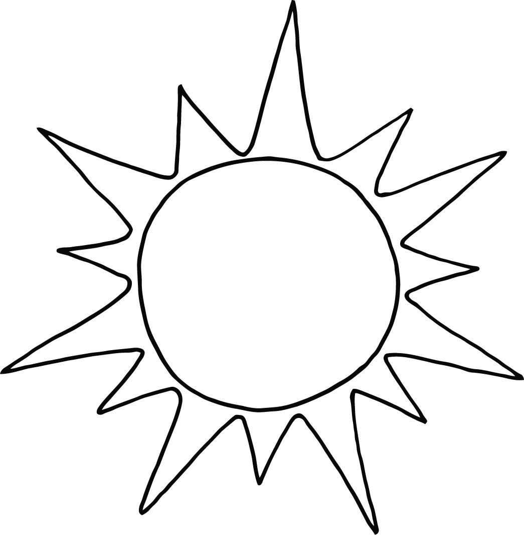 Malvorlage: Sonne (Natur) #157904 - Kostenlose Malvorlagen zum Ausdrucken