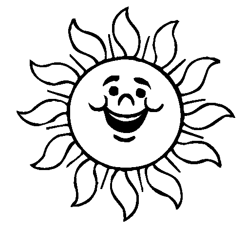 Malvorlage: Sonne (Natur) #157944 - Kostenlose Malvorlagen zum Ausdrucken