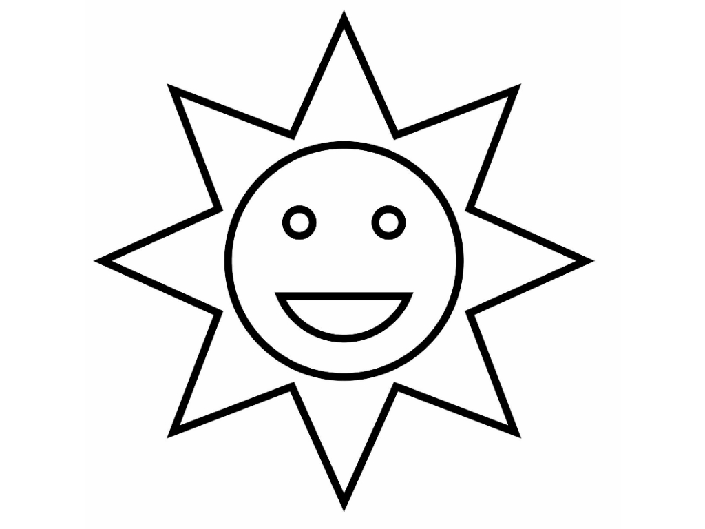 Malvorlage: Sonne (Natur) #158019 - Kostenlose Malvorlagen zum Ausdrucken