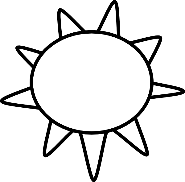 Malvorlage: Sonne (Natur) #158021 - Kostenlose Malvorlagen zum Ausdrucken