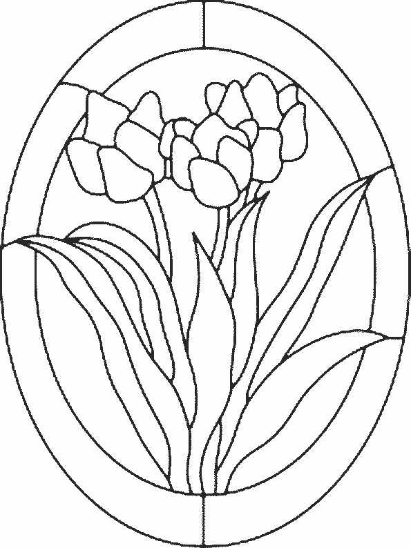 Malvorlage: Tulpe (Natur) #161660 - Kostenlose Malvorlagen zum Ausdrucken