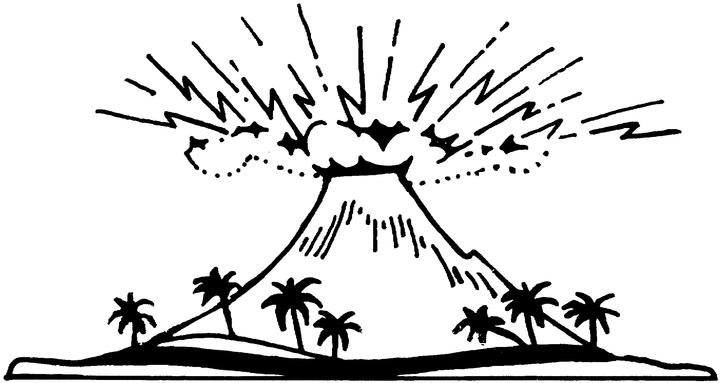 Malvorlage: Vulkan (Natur) #166576 - Kostenlose Malvorlagen zum Ausdrucken