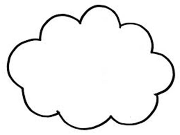 Malvorlage: Wolke (Natur) #157320 - Kostenlose Malvorlagen zum Ausdrucken