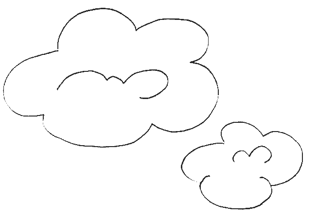 Malvorlage: Wolke (Natur) #157321 - Kostenlose Malvorlagen zum Ausdrucken