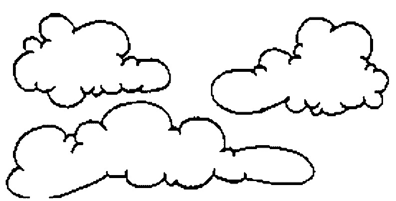 Malvorlage: Wolke (Natur) #157323 - Kostenlose Malvorlagen zum Ausdrucken
