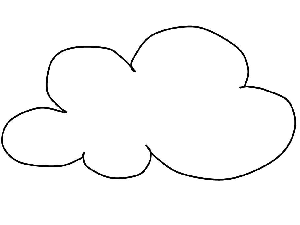 Malvorlage: Wolke (Natur) #157327 - Kostenlose Malvorlagen zum Ausdrucken