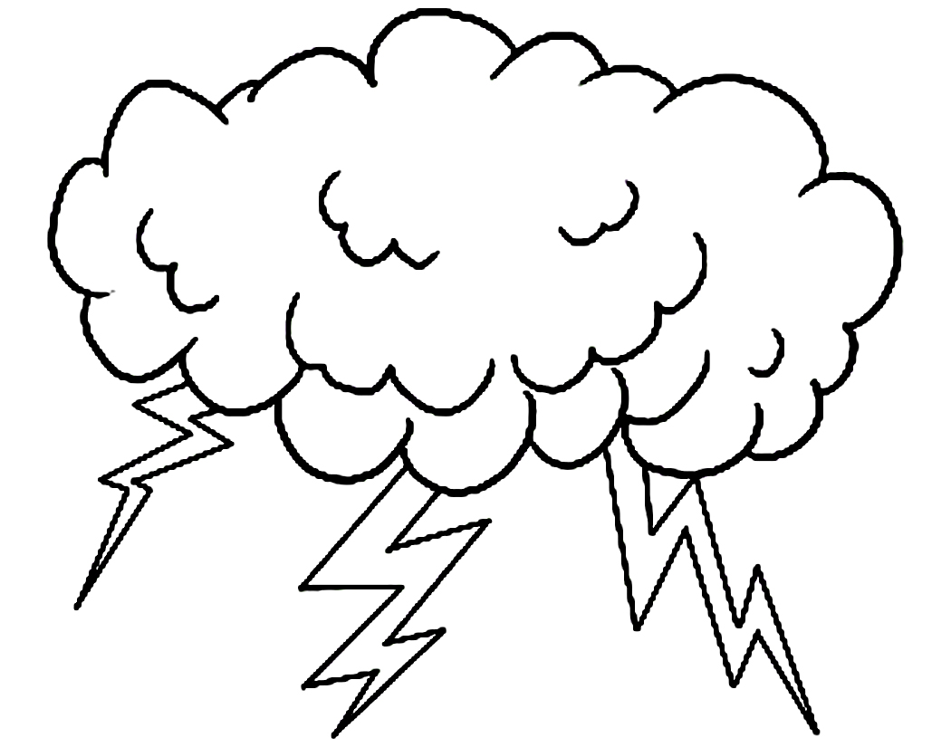 Malvorlage: Wolke (Natur) #157354 - Kostenlose Malvorlagen zum Ausdrucken