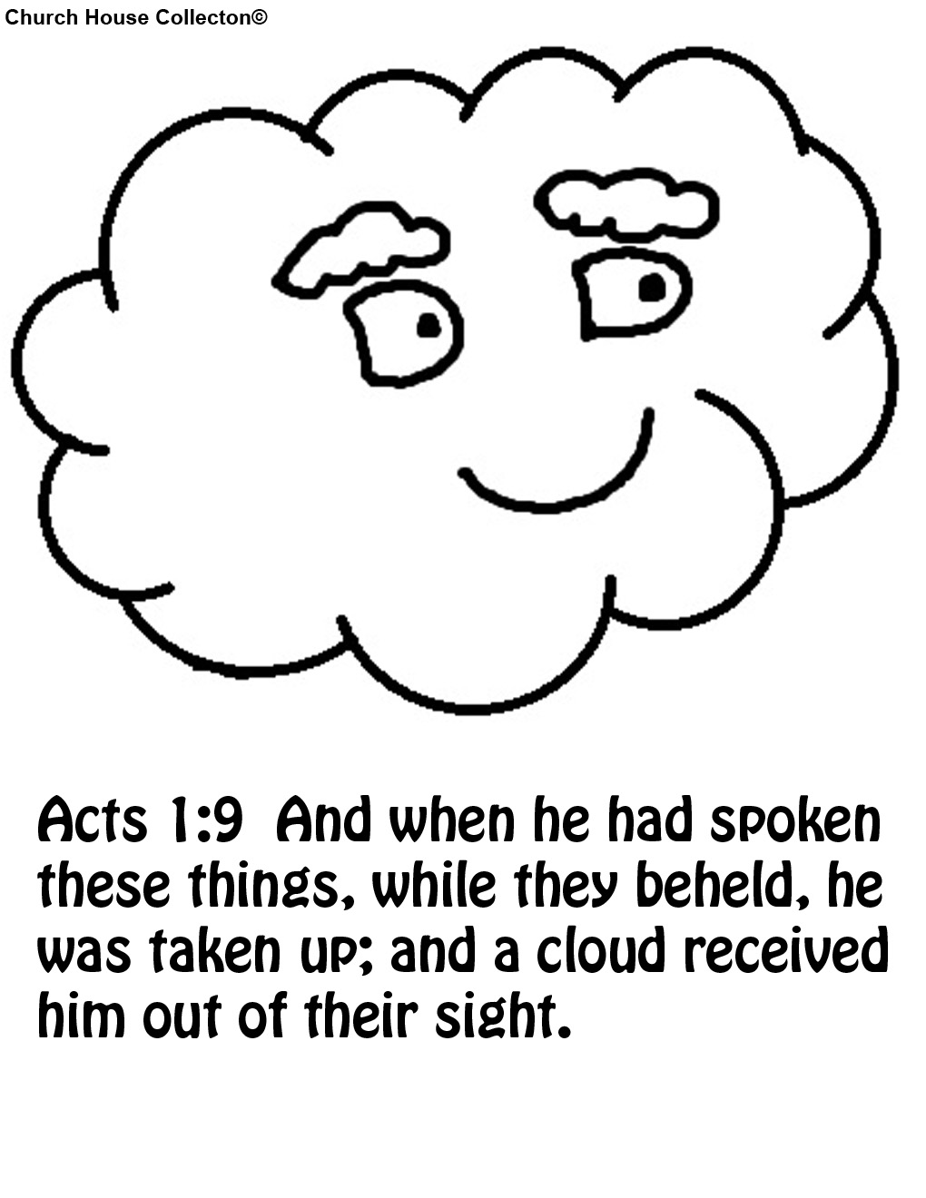 Malvorlage: Wolke (Natur) #157401 - Kostenlose Malvorlagen zum Ausdrucken