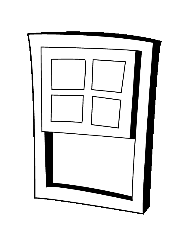 Malvorlage: Fenster (Objekte) #168842 - Kostenlose Malvorlagen zum Ausdrucken