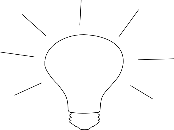 Malvorlage: Glühbirne (Objekte) #119491 - Kostenlose Malvorlagen zum Ausdrucken
