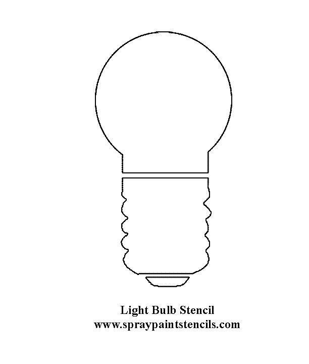 Malvorlage: Glühbirne (Objekte) #119511 - Kostenlose Malvorlagen zum Ausdrucken
