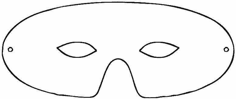 Malvorlage: Maske (Objekte) #120638 - Kostenlose Malvorlagen zum Ausdrucken