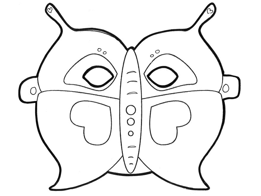 Malvorlage: Maske (Objekte) #120676 - Kostenlose Malvorlagen zum Ausdrucken