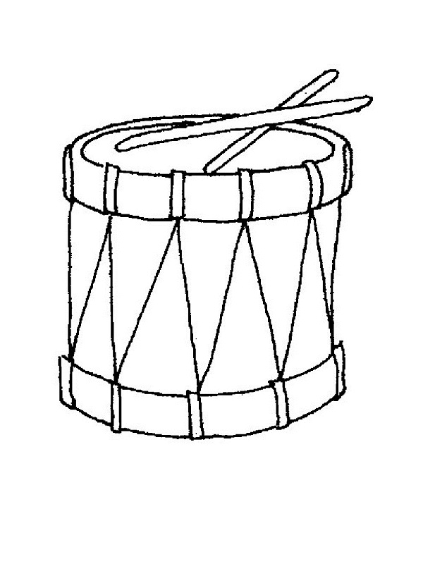 Malvorlage: Musikinstrumente (Objekte) #167125 - Kostenlose Malvorlagen zum Ausdrucken