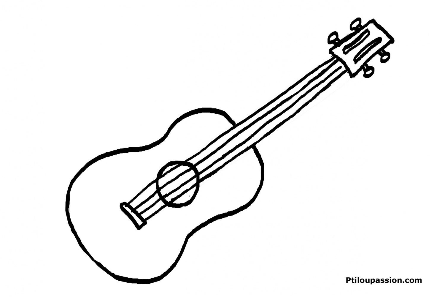 Malvorlage: Musikinstrumente (Objekte) #167135 - Kostenlose Malvorlagen zum Ausdrucken