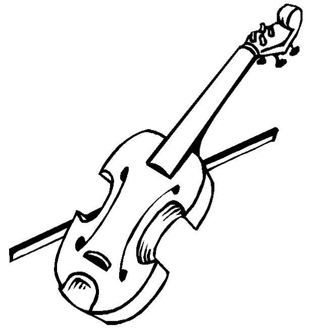 Malvorlage: Musikinstrumente (Objekte) #167159 - Kostenlose Malvorlagen zum Ausdrucken