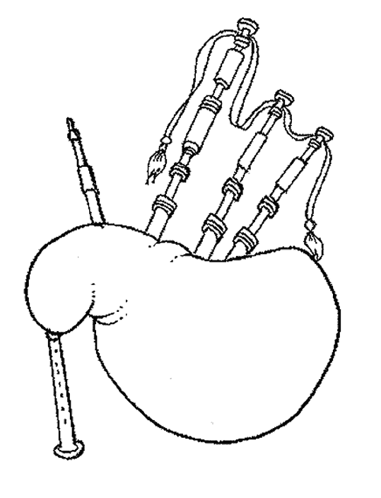 Malvorlage: Musikinstrumente (Objekte) #167181 - Kostenlose Malvorlagen zum Ausdrucken