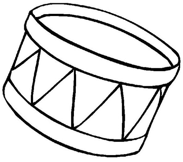 Malvorlage: Musikinstrumente (Objekte) #167189 - Kostenlose Malvorlagen zum Ausdrucken