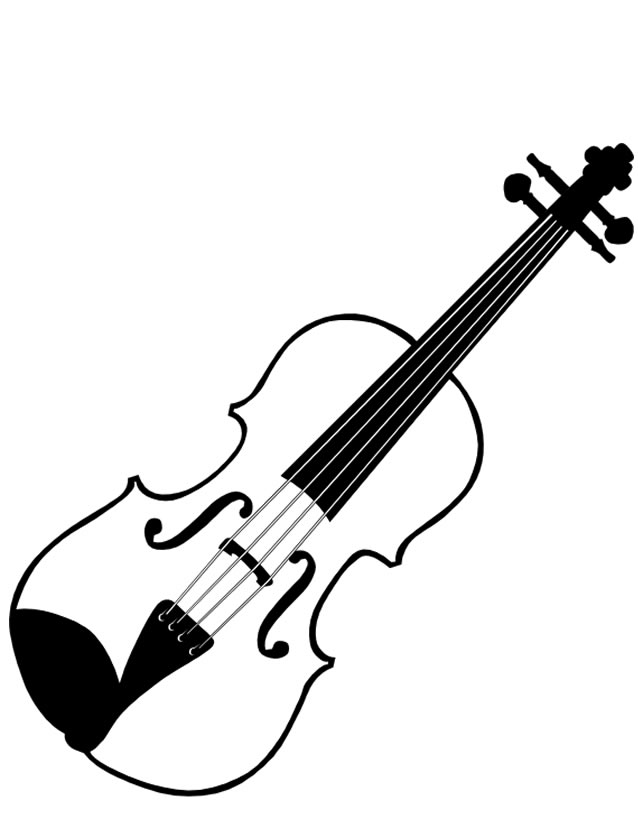 Malvorlage: Musikinstrumente (Objekte) #167227 - Kostenlose Malvorlagen zum Ausdrucken