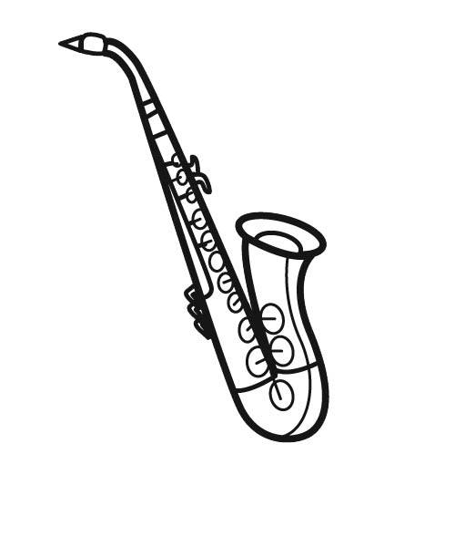 Malvorlage: Musikinstrumente (Objekte) #167315 - Kostenlose Malvorlagen zum Ausdrucken