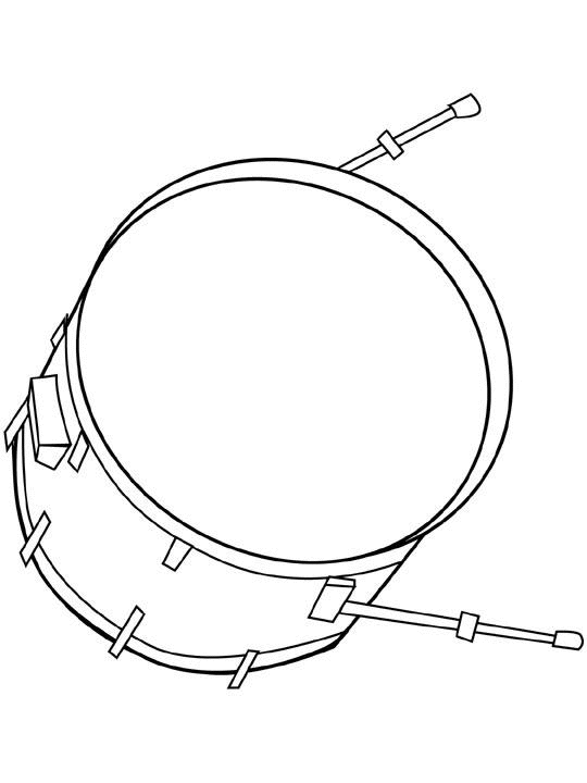 Malvorlage: Musikinstrumente (Objekte) #167347 - Kostenlose Malvorlagen zum Ausdrucken