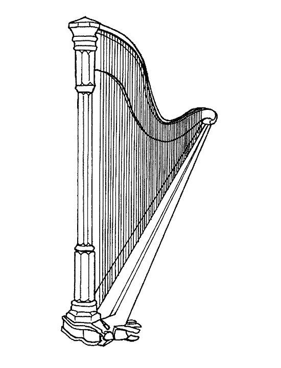 Malvorlage: Musikinstrumente (Objekte) #167354 - Kostenlose Malvorlagen zum Ausdrucken