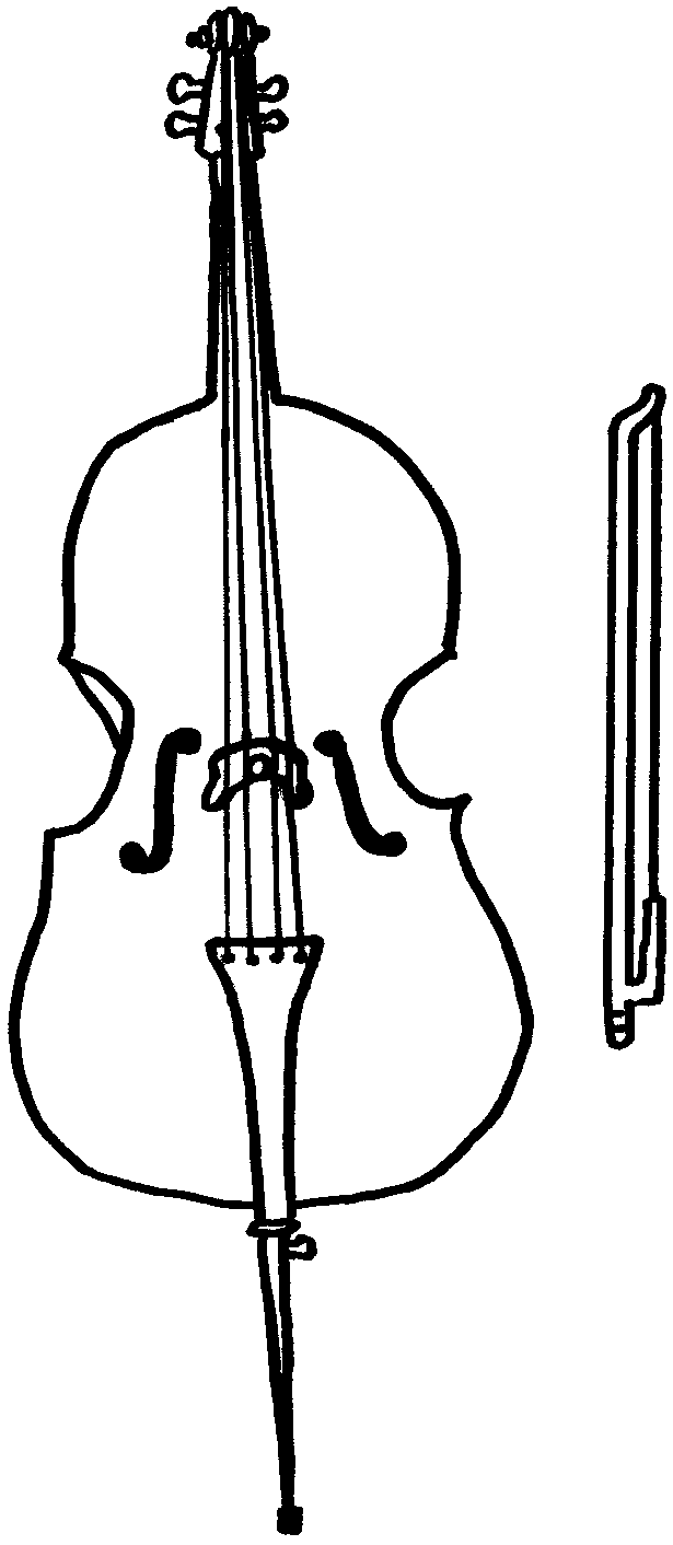 Malvorlage: Musikinstrumente (Objekte) #167395 - Kostenlose Malvorlagen zum Ausdrucken