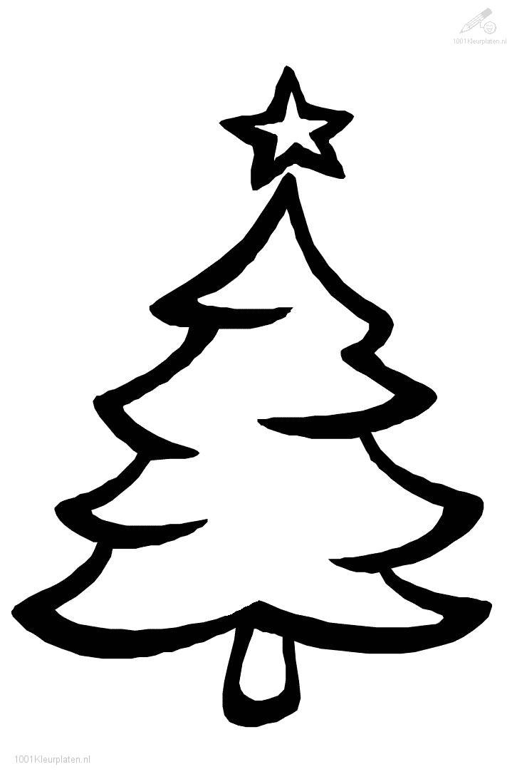 Malvorlage: Weihnachtsbaum (Objekte) #167530 - Kostenlose Malvorlagen zum Ausdrucken