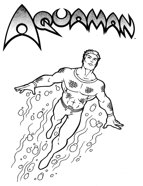 Malvorlage: Aquamann (Superheld) #84970 - Kostenlose Malvorlagen zum Ausdrucken