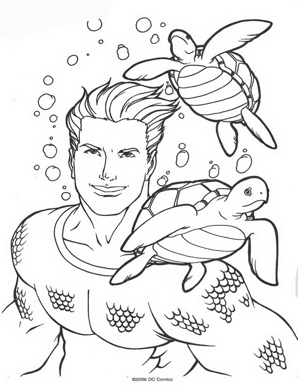 Malvorlage: Aquamann (Superheld) #84978 - Kostenlose Malvorlagen zum Ausdrucken